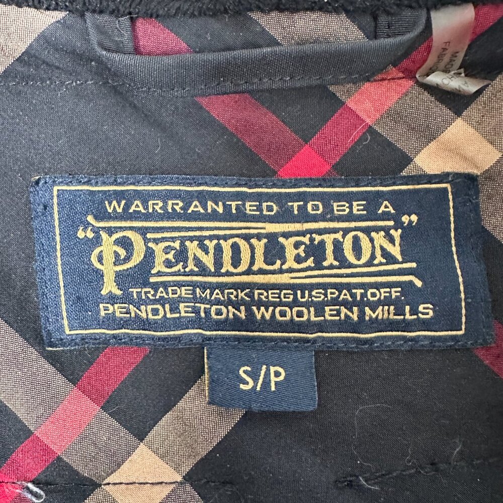 Pendleton Duck Down Feather Black Parka Jacket Co… - image 6